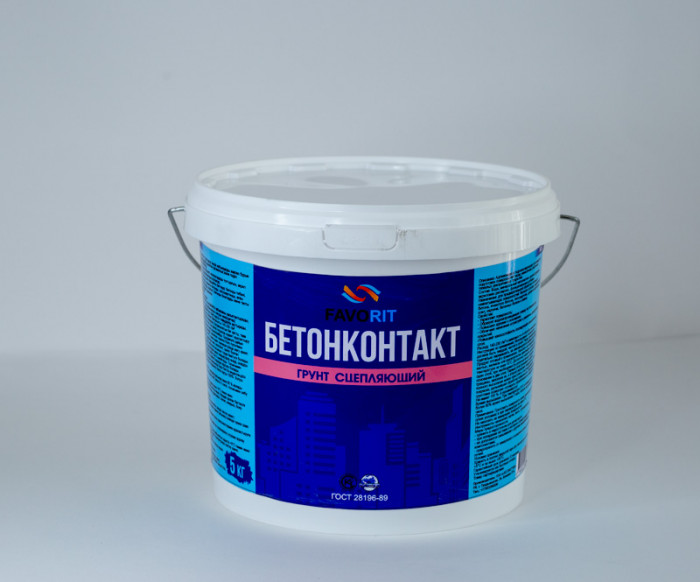 Грунтовка Бетонконтакт FAVORIT 10кг